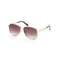 Herrensonnenbrille Guess GU5206-5932G Gold 59 mm