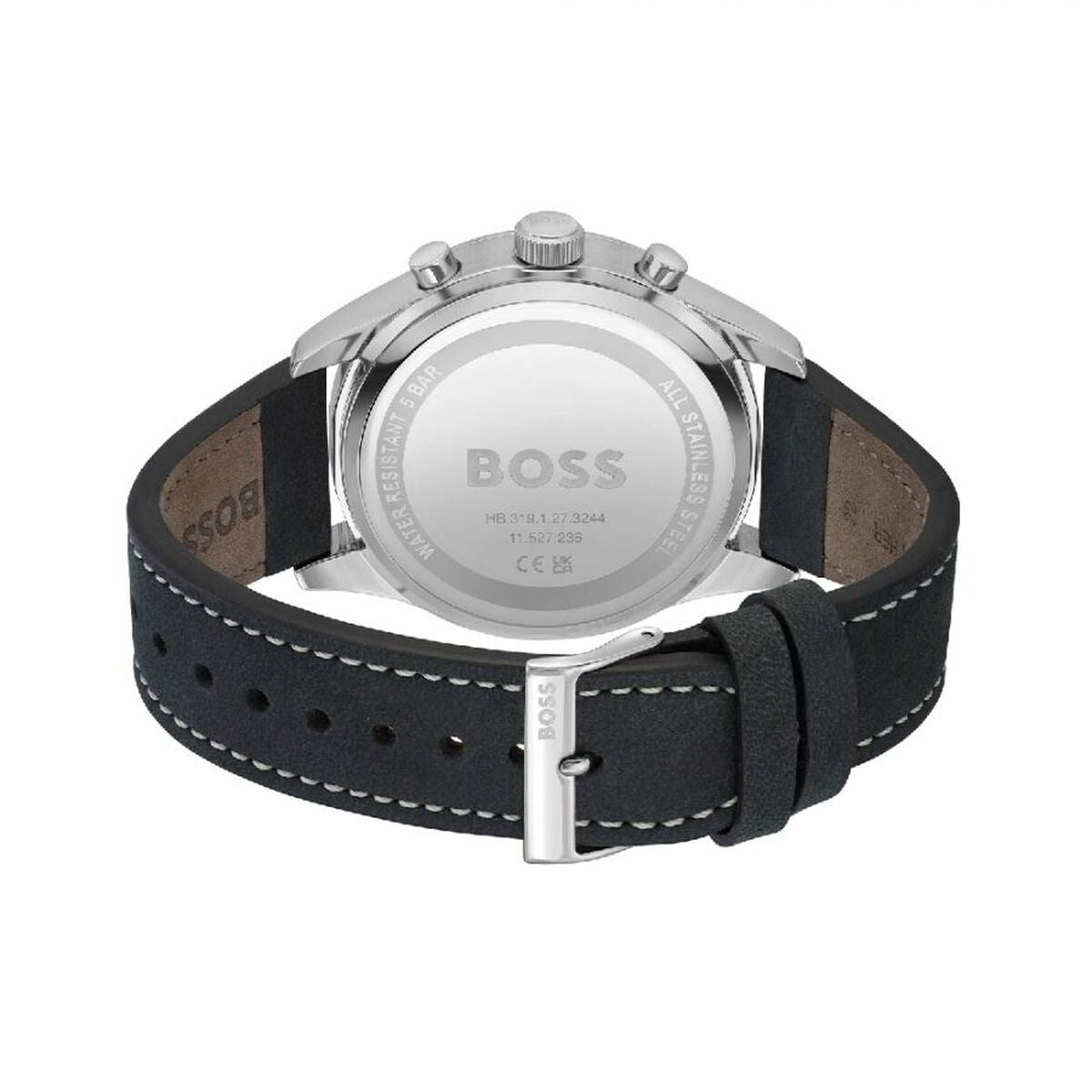 Hugo Boss Armbanduhr Herren Edelstahl Grau – Sportlich Elegant