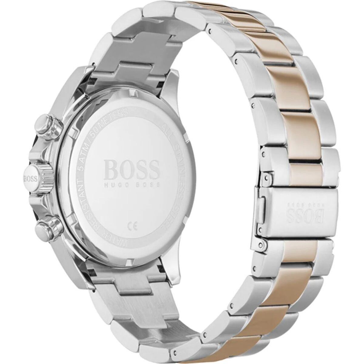Hugo Boss Armbanduhr Herren Edelstahl Grau – Sportlich
