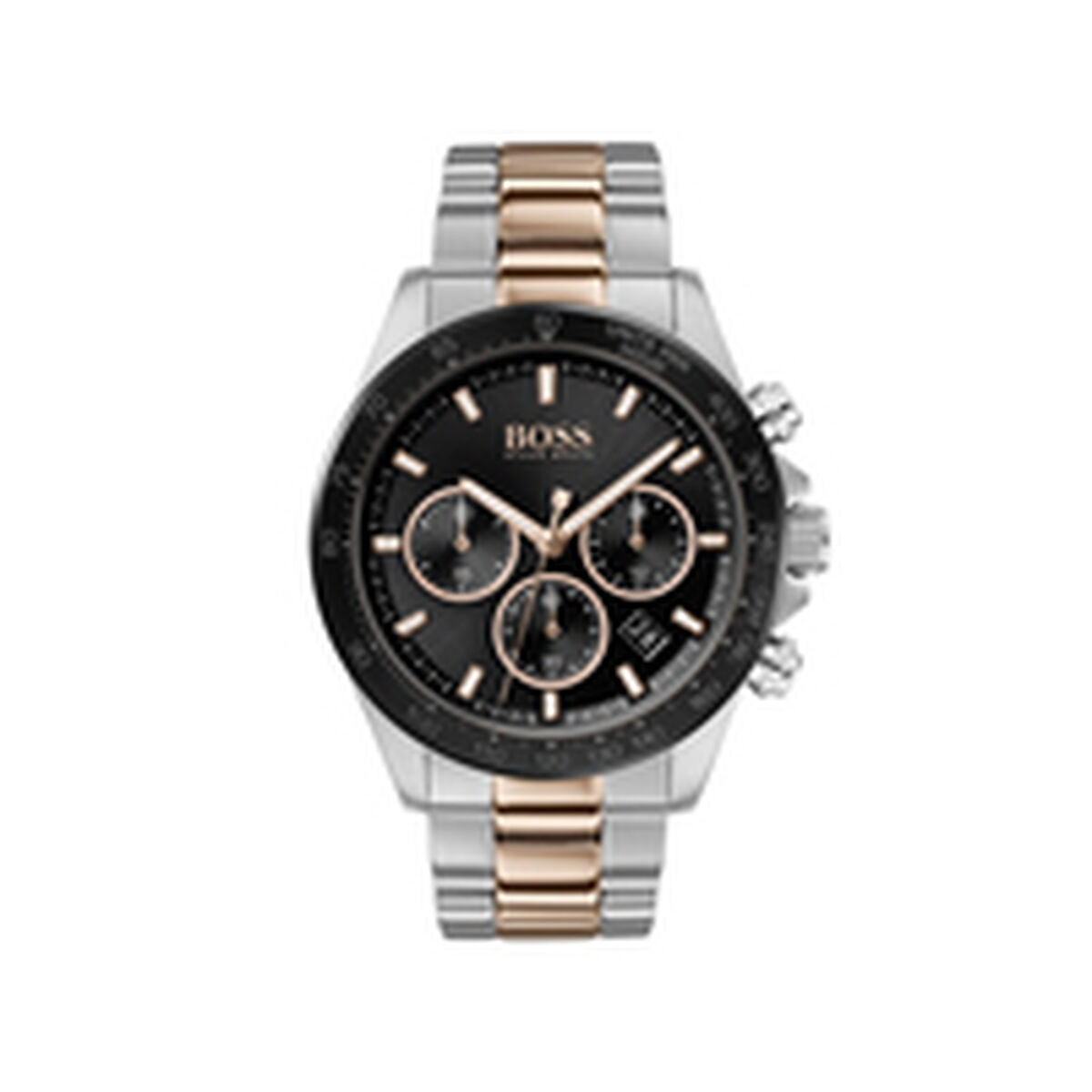 Hugo Boss Armbanduhr Herren Edelstahl Grau – Sportlich