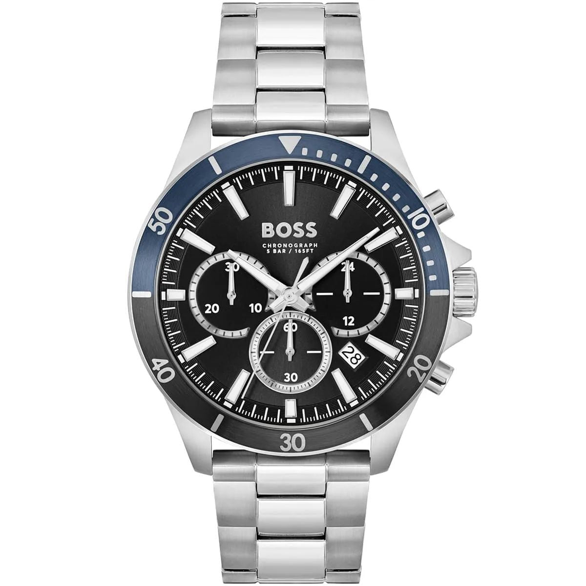 Hugo Boss Armbanduhr Herren – Sportliches Design Grau 45 mm