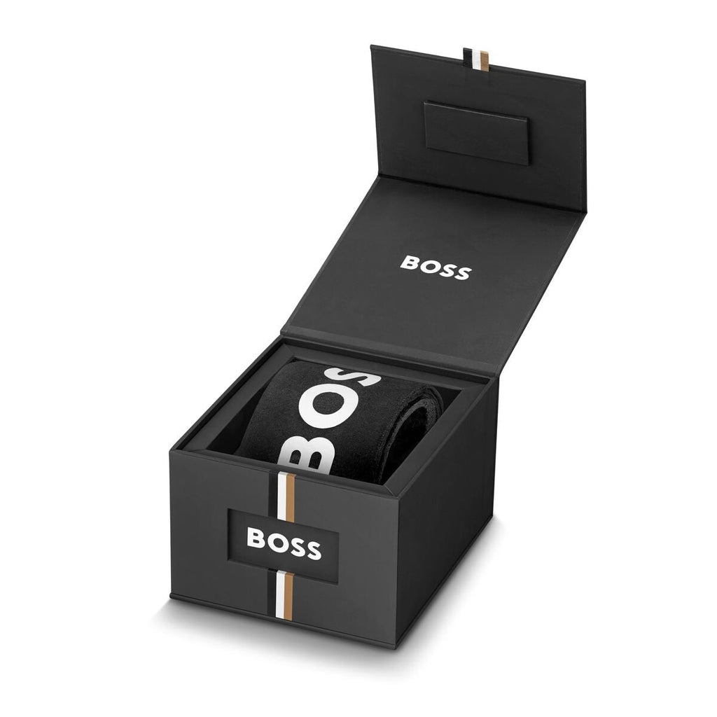 Hugo Boss Herren Armbanduhr – Edelstahl Grau 45 mm