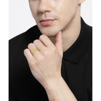 Hugo Boss Herrenring – Edelstahl Gold Modernes Design