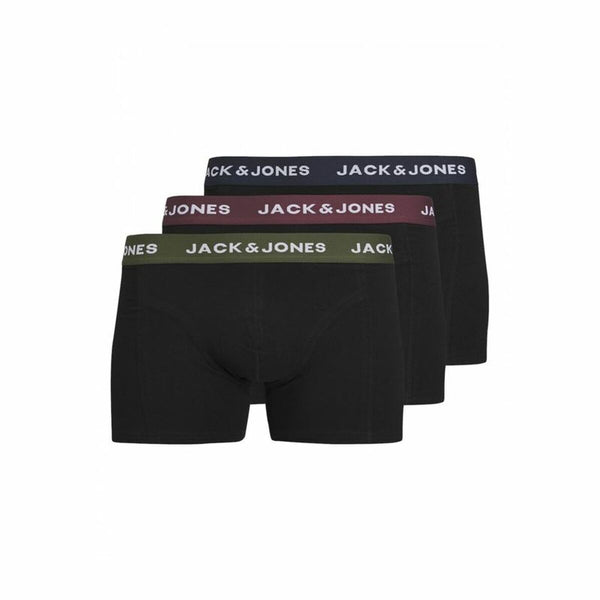 Jack & Jones Jacaron Solid Trunks aus weichem Material in Schwarz - Mode Accessoires