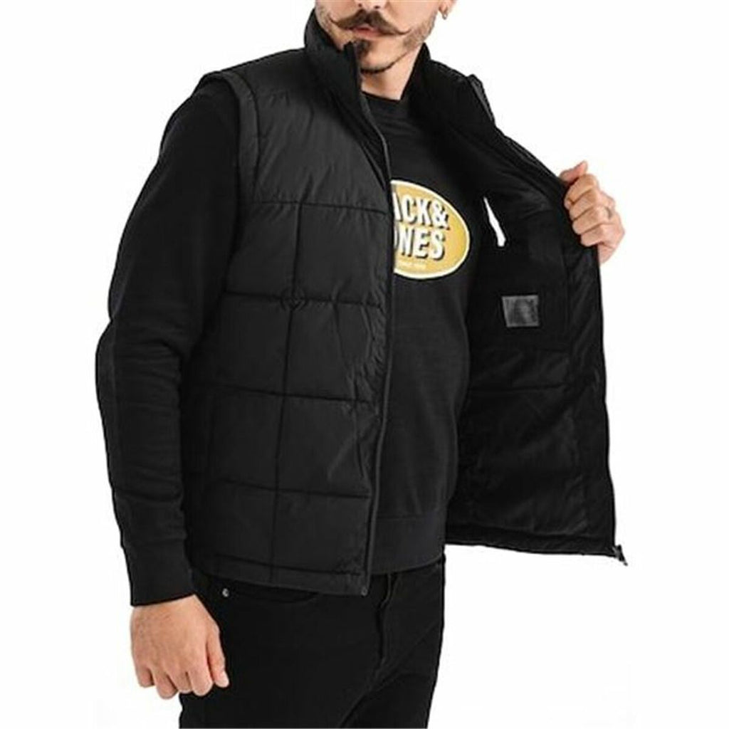 Jack & Jones Sportweste Jjben Square Bodywarmer Schwarz - Sport Freizeit