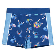 Jungen-Badeshorts Stitch Dunkelblau