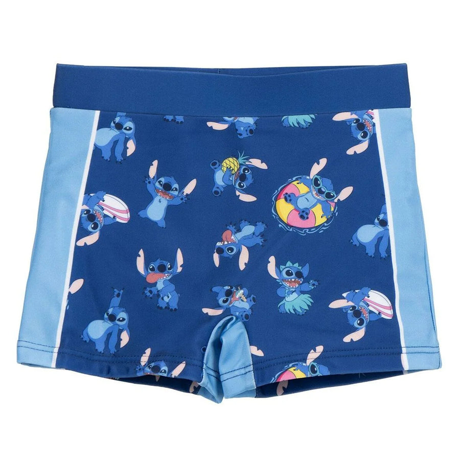 Stitch Jungen-Badeshorts Dunkelblau