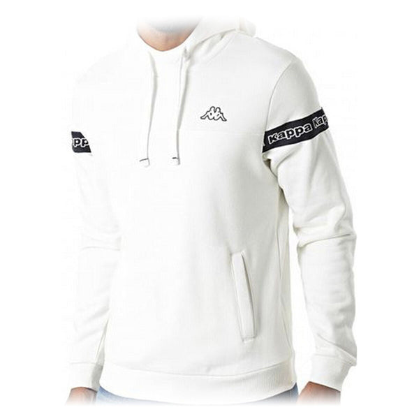 Kappa Itopo Jungen Sweater mit Kapuze Weiss S - Sport & Freizeit