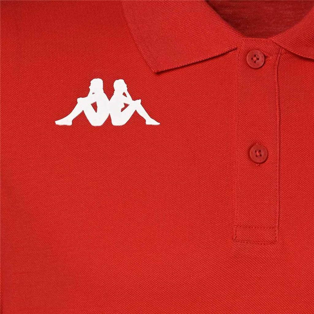 Kappa Kurzarm-Poloshirt Herren – Stilvolles Design Rot - Mode & Accessoires
