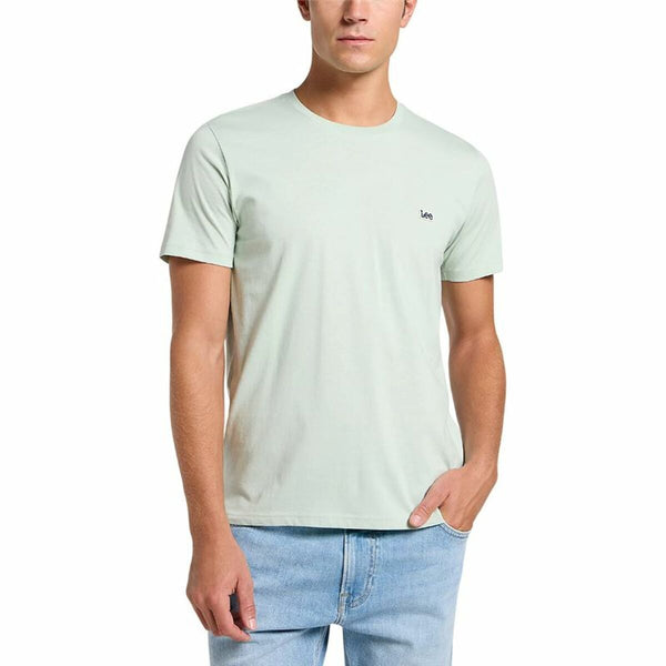 Lee Herren Kurzarm-T-Shirt Mit Patch Logo - Mode & Accessoires