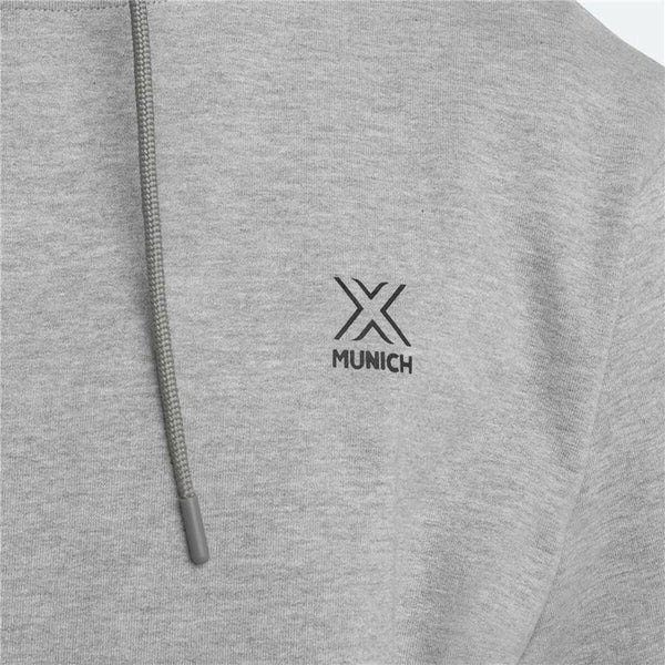 Munich Herren Sweater mit Kapuze Hellgrau – Bequem - Sport & Freizeit
