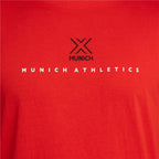 Munich Sport T-Shirt Rot aus atmungsaktivem Material - & Freizeit