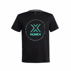 Munich Sport T-Shirt Schwarz für Herren aus atmungsaktivem Material - & Freizeit