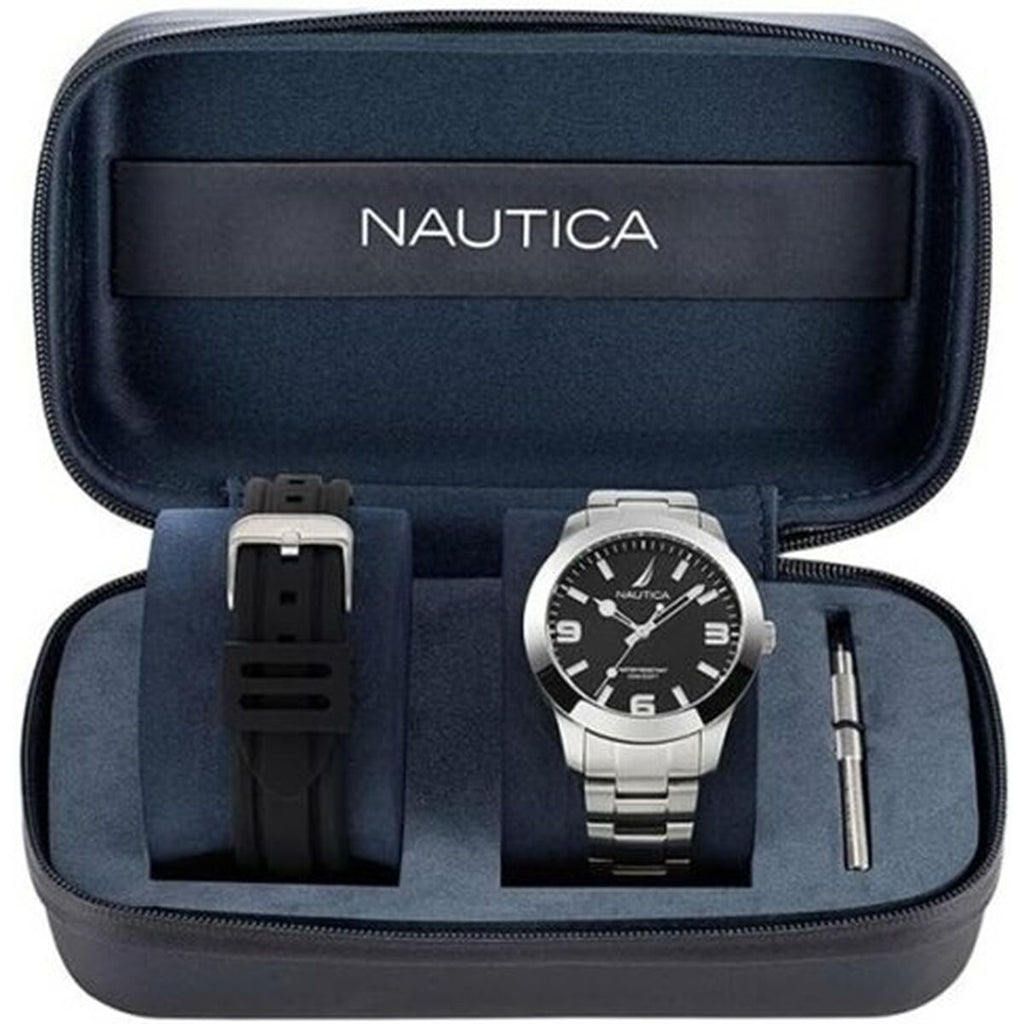 Nautica Herrenuhr – Multifunktionale Armbanduhr Ø 42 mm - Mode & Accessoires