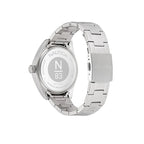 Nautica Herrenuhr – Multifunktionale Armbanduhr Silberfarben - Mode & Accessoires