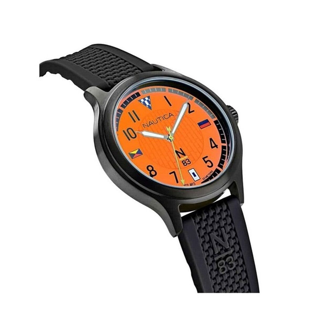 Nautica Herrenuhr – Schwarz mit Multifunktion - Mode & Accessoires