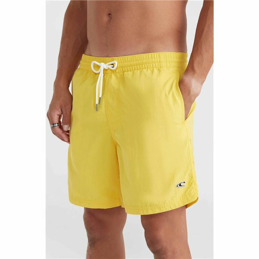 O’Neill Badehose Herren Gelb schnelltrockend UV-Schutz - Sport & Freizeit