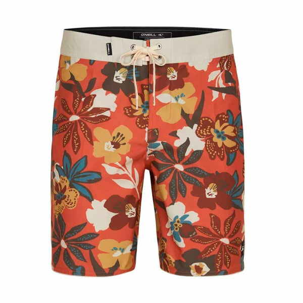 O’Neill Badehose Herren Sportlich Flexibel Rot 19 Zoll - Sport & Freizeit