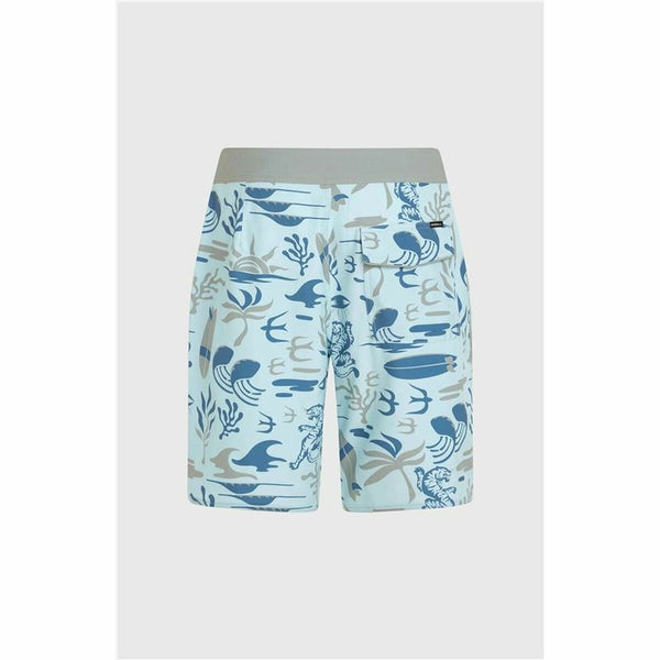 O’Neill Badehose Hyperfreak Mysto Scallop Blau für Herren - Sport & Freizeit