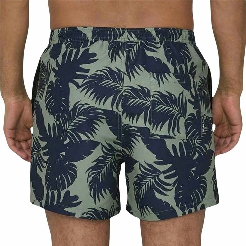 Only & Sons Herren Badehose Grün Sportlich Modern - Sport Freizeit