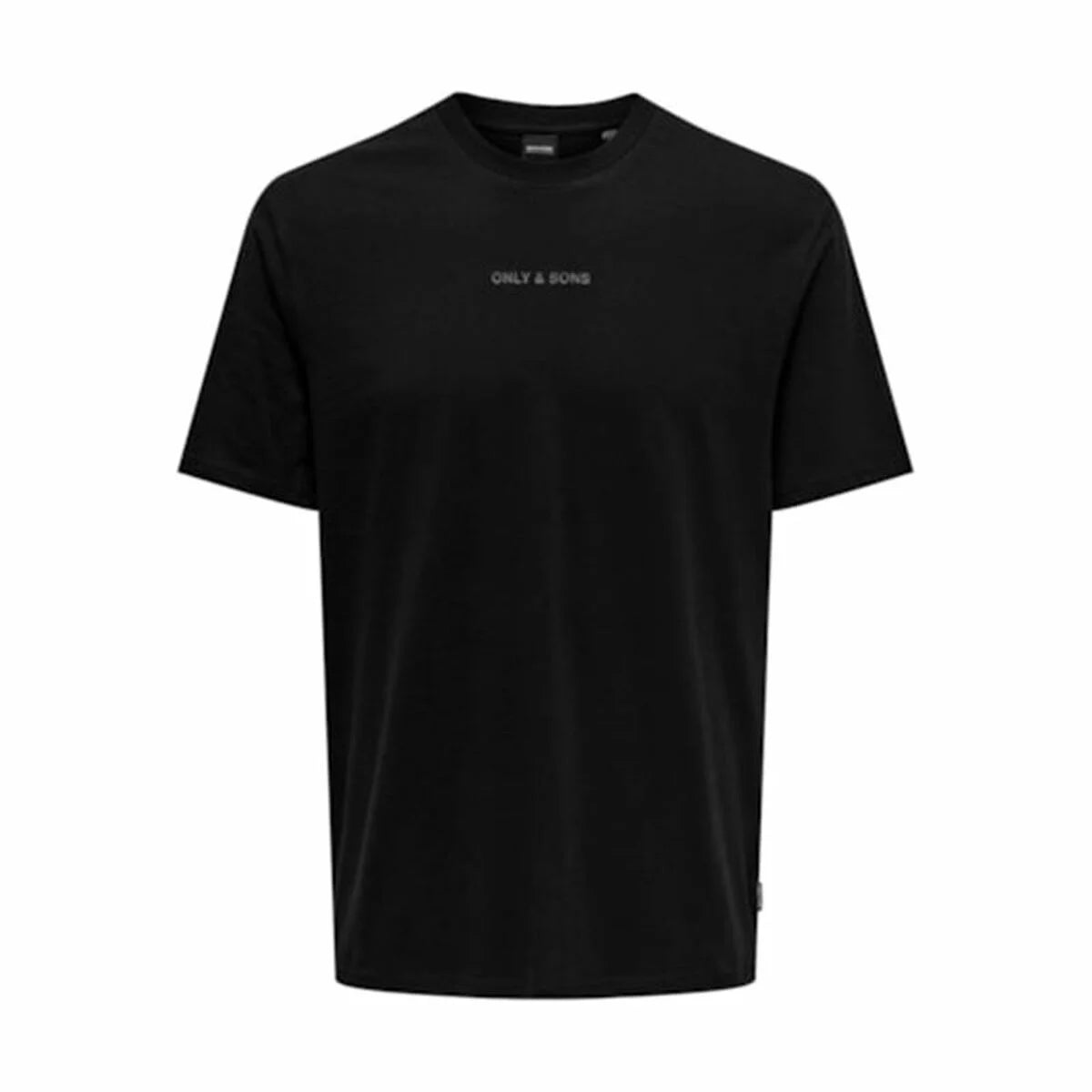 Only and Sons Life Reg Herren-T-Shirt Schwarz