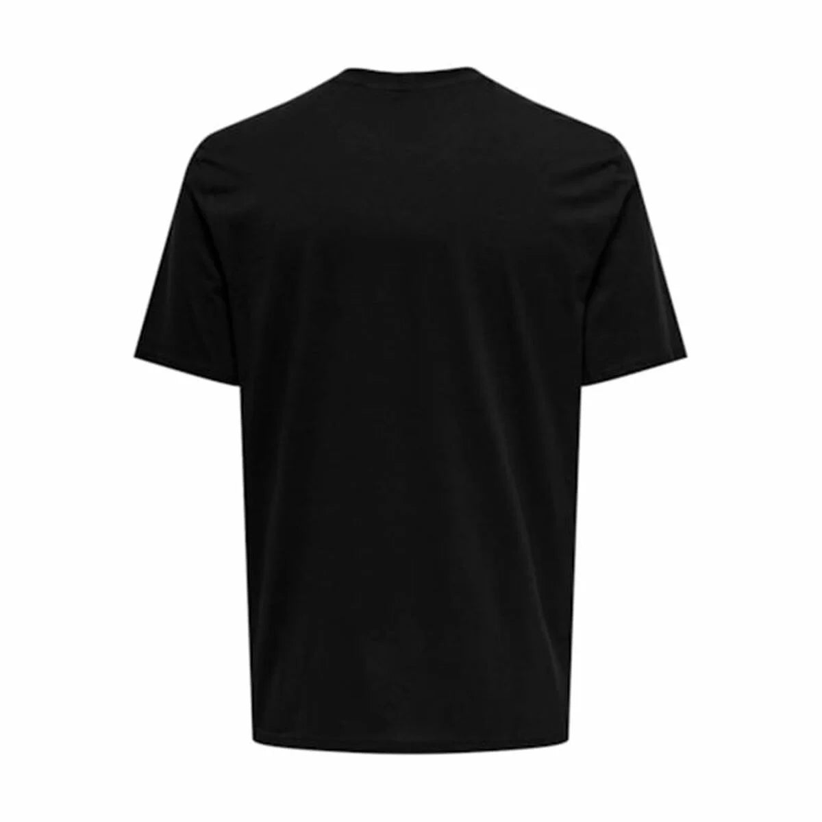 Only and Sons Life Reg Herren-T-Shirt Schwarz – Produktansicht 2