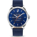 Police Herrenuhr 46 mm Edelstahl Blau Elegant Herren - Mode & Accessoires