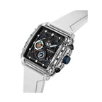 Police Herrenuhr Schwarz 42 mm Elegantes Lederarmband - Mode & Accessoires