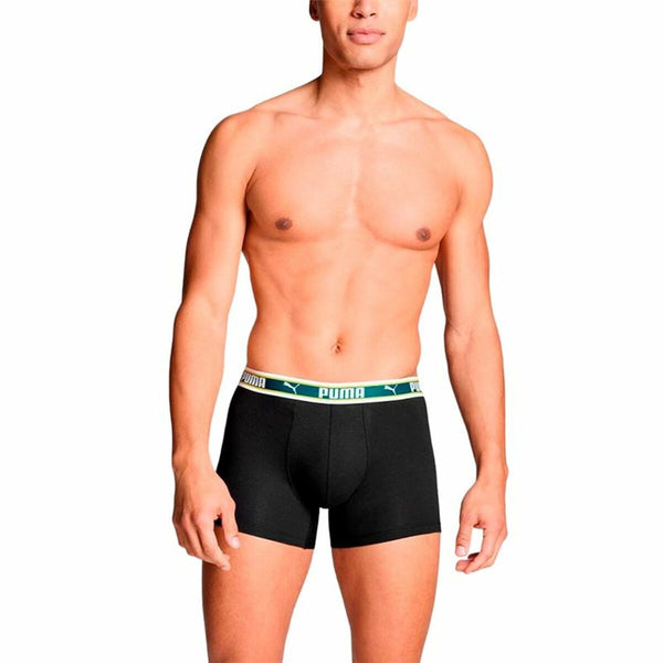 Puma Herren-Boxershorts aus hochwertigem Material in Grün - Mode & Accessoires