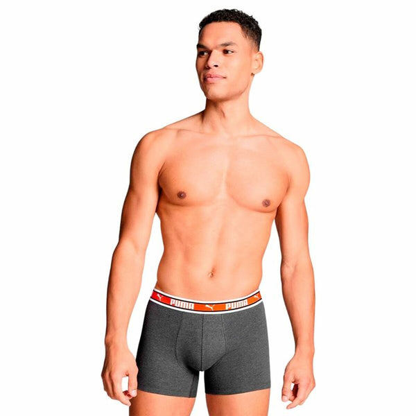 Puma Herren-Boxershorts Schwarz aus atmungsaktivem Material - Mode & Accessoires