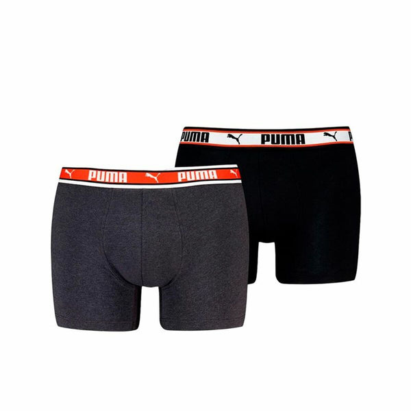 Puma Herren-Boxershorts Schwarz aus atmungsaktivem Material - Mode & Accessoires
