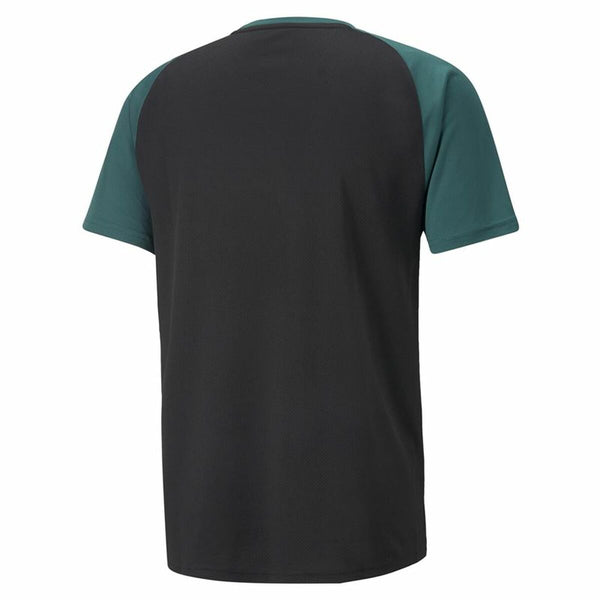 Puma Herren Kurzarm-T-Shirt Dunkelgrün Sportlich - Sport & Freizeit