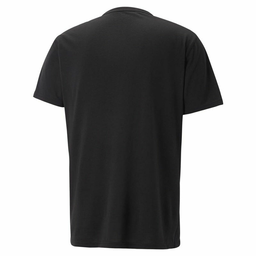 Puma Herren Kurzarm-T-Shirt Schwarz Sportlich Modern - Sport & Freizeit