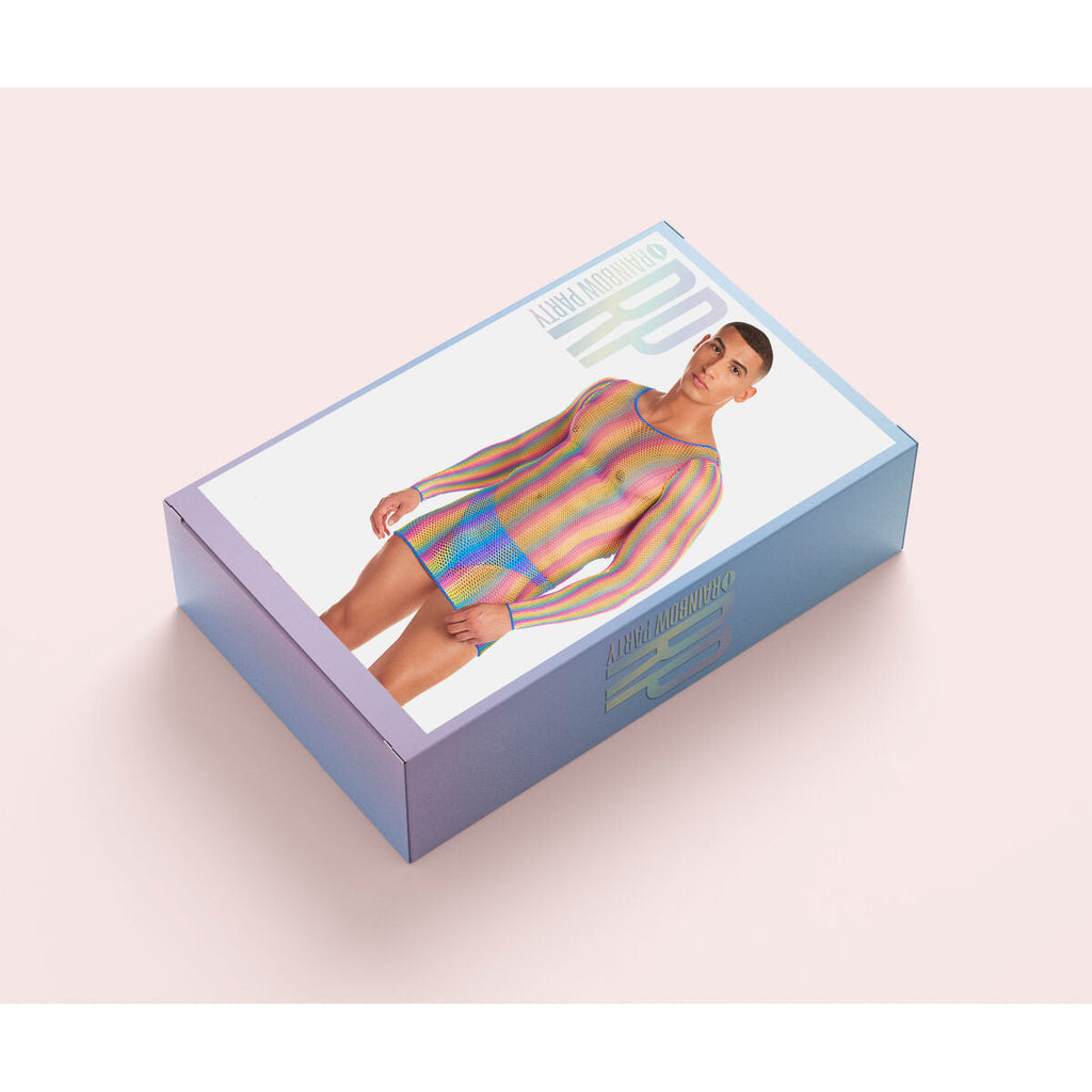 Rainbow Party Unterwäsche-Set S/M bunt erotisch - Erotik Shop