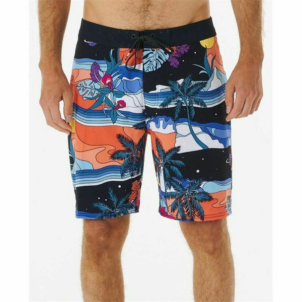 Rip Curl Badehose Day Break Dunkelblau 100 % Polyester - Sport & Freizeit