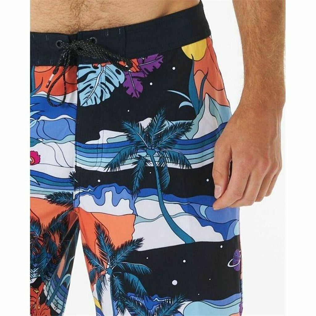 Rip Curl Badehose Day Break Dunkelblau 100 % Polyester - Sport & Freizeit