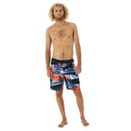 Rip Curl Badehose Day Break Dunkelblau 100 % Polyester - Sport & Freizeit