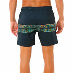 Rip Curl Herren Badehose Framed Volley Marineblau Sportlich - Sport & Freizeit