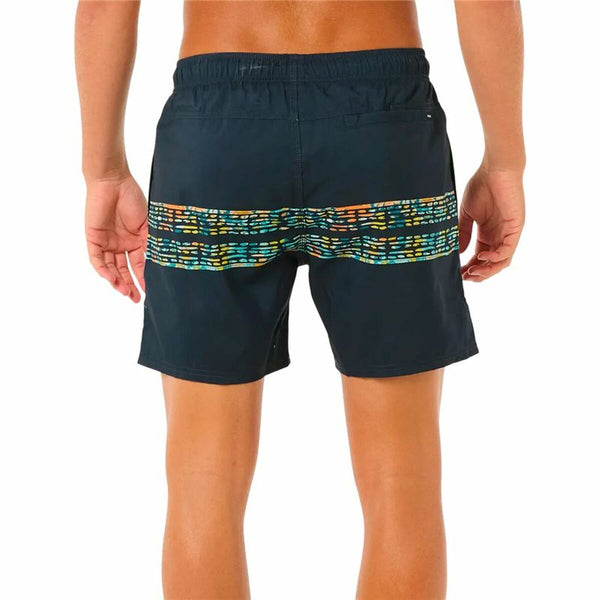 Rip Curl Herren Badehose Framed Volley Marineblau Sportlich - Sport & Freizeit
