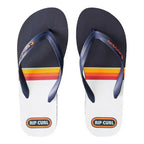 Rip Curl Revival Strip Herren Flip Flops Schwarz Weiß - Sport & Freizeit
