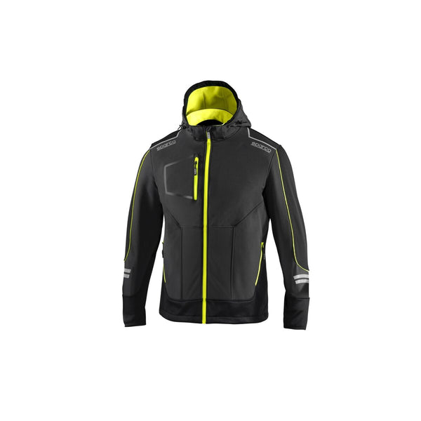 Sportjackefür Herren Sparco Tech TW Gelb Grau - Mode & Accessoires