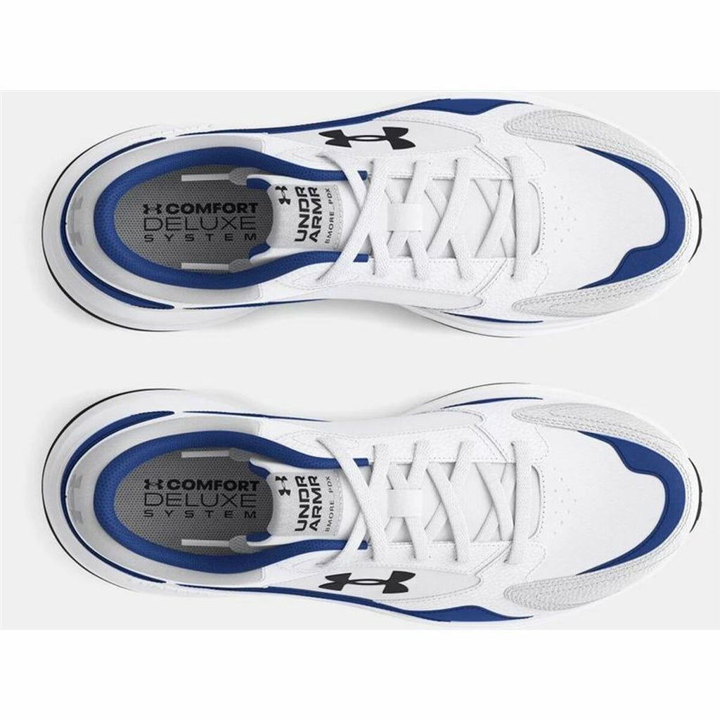 Under Armour Edge Lthr Herren-Sportschuhe Weiß - Mode & Accessoires