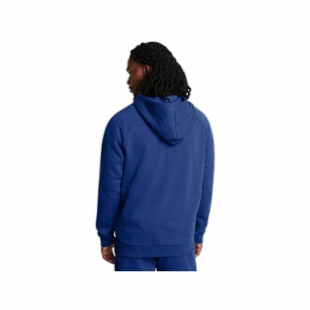 Under Armour Herren Fleece Kapuzenpullover Blau - Sport & Freizeit