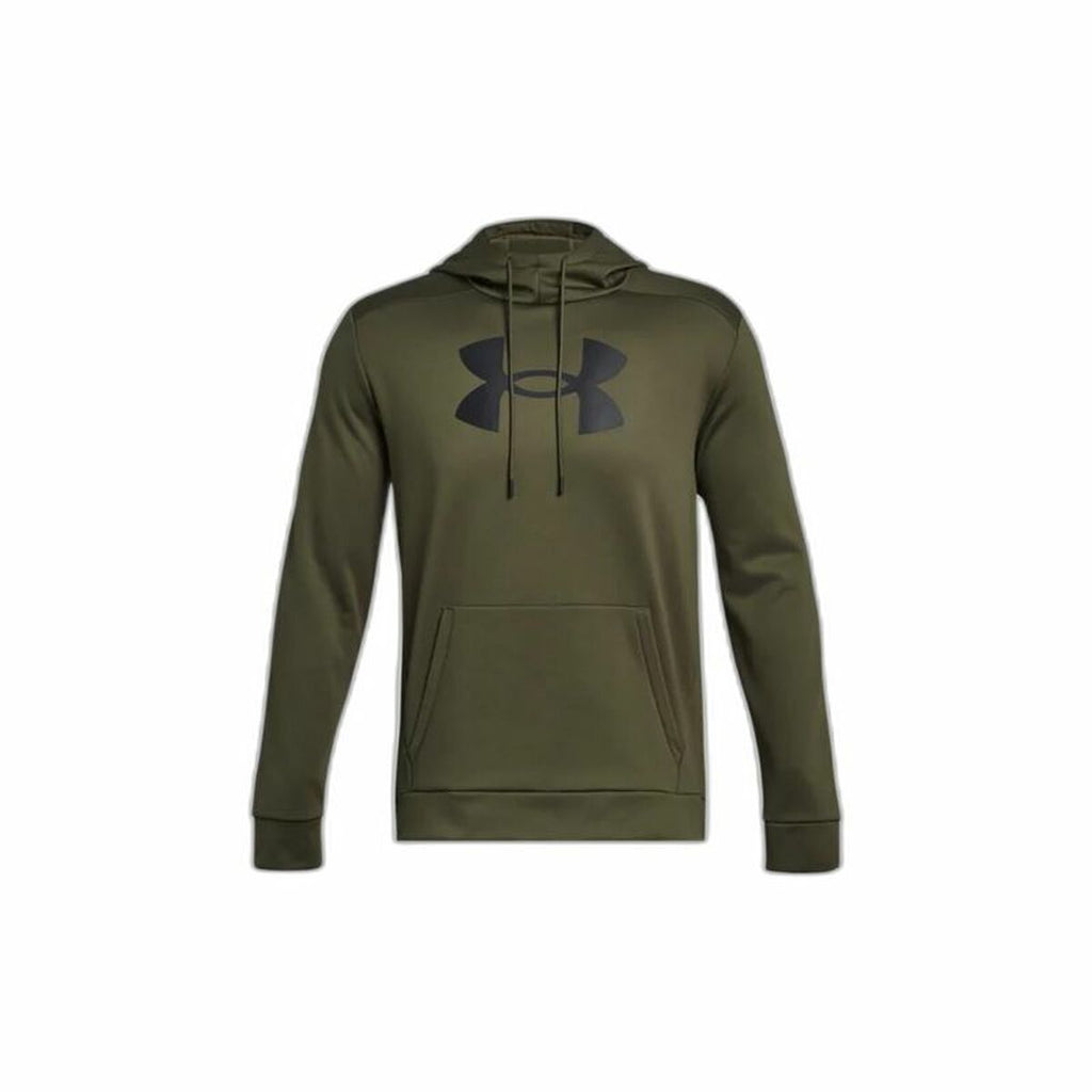 Under Armour Herren Fleece Sweater Kapuze Olive Komfort - Sport & Freizeit