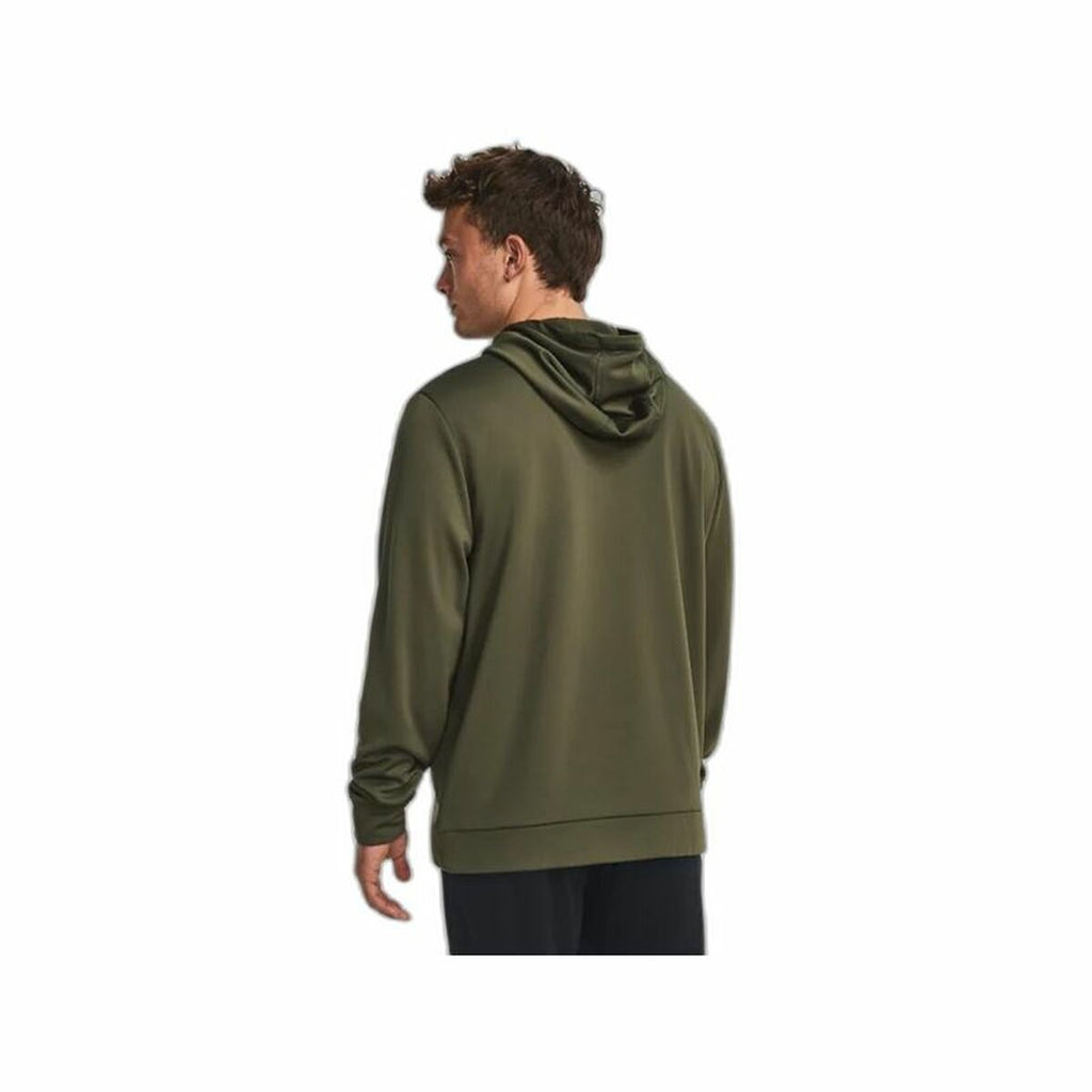 Under Armour Herren Fleece Sweater Kapuze Olive Komfort - Sport & Freizeit