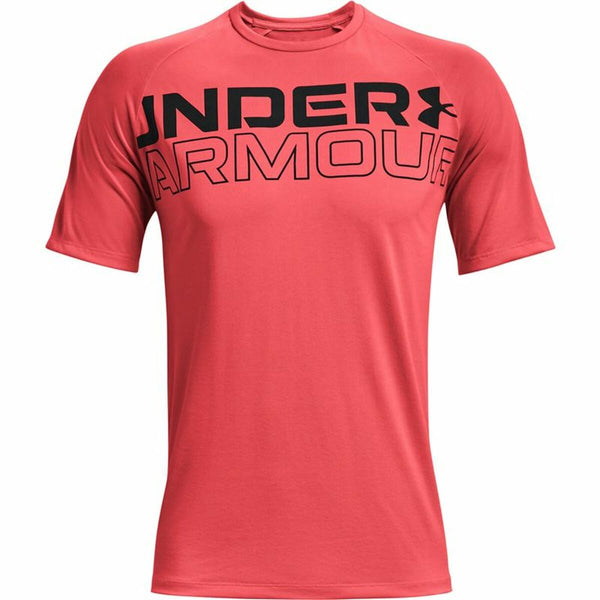 Under Armour Herren Kurzarm-T-Shirt Tech 2.0 Rot - Sport & Freizeit