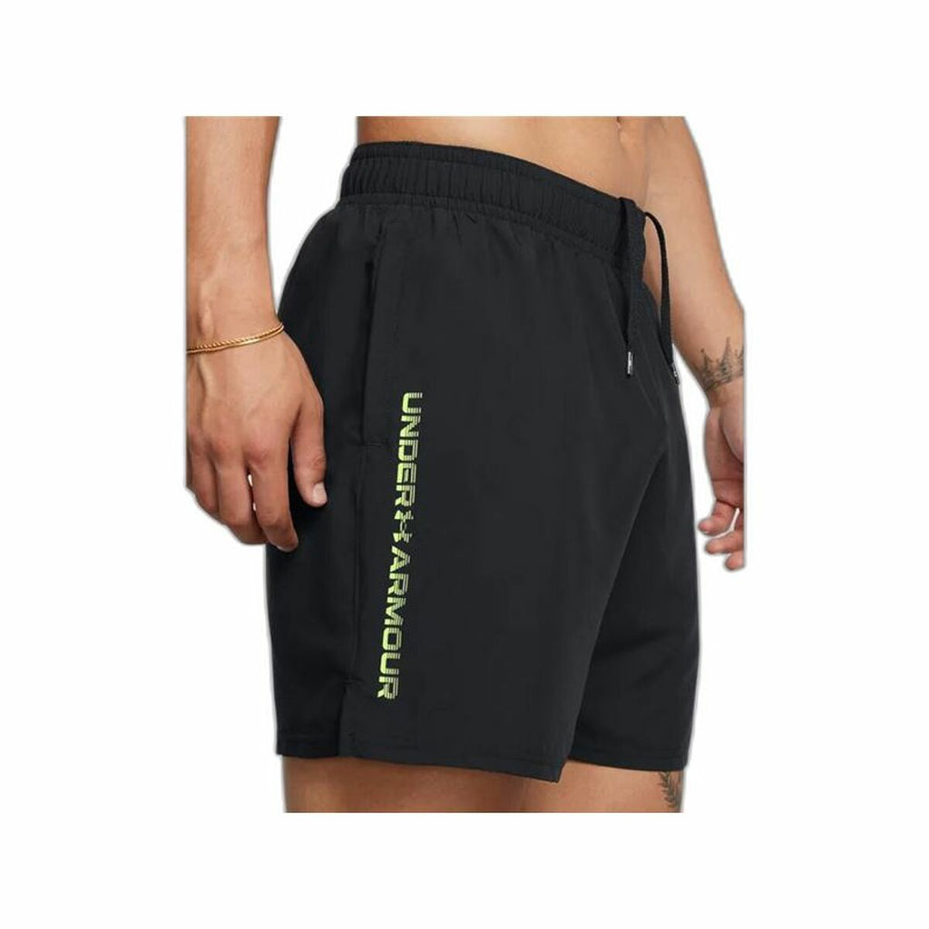 Under Armour Herren Sportshorts Schwarz – Atmungsaktiv - Sport & Freizeit