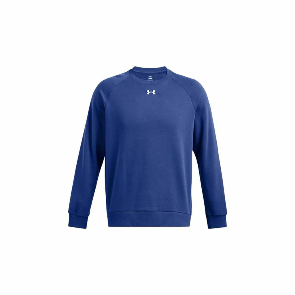Under Armour Rival Fleece Crew Herren Sweater Blau - Sport & Freizeit