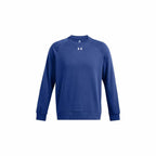 Under Armour Rival Fleece Crew Herren Sweater Blau - Sport & Freizeit