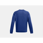 Under Armour Rival Fleece Crew Herren Sweater Blau - Sport & Freizeit